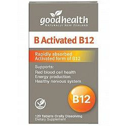 Good Health B activated B12 120 Capsules - Fairy springs pharmacy