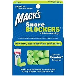 MACKS Snore Blockers 12 - Fairyspringspharmacy