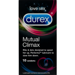DUREX Mutual Climax 10pk - Fairy springs pharmacy