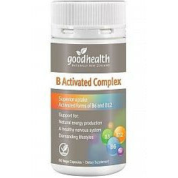 Good Health B Activated Complex 60cap - Fairy springs pharmacy