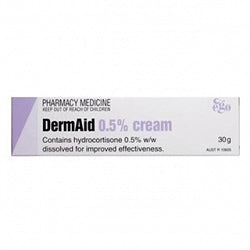 EGO Derm-Aid 0.5% Cream 30g - Fairy springs pharmacy