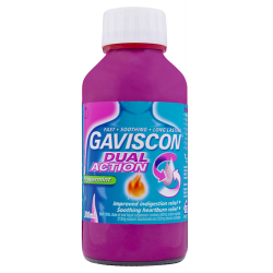 GAVISCON Dual Action Peppermint Suspension 300ml - Fairy springs pharmacy