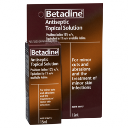 Betadine Antiseptic Topical Solution 15ml - Fairy springs pharmacy