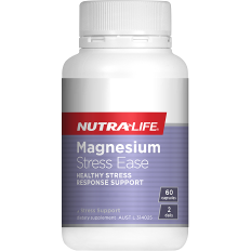 Nutralife Magnesium Stress Ease 60 Cap - Fairy springs pharmacy