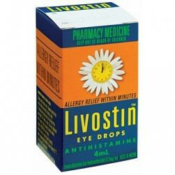 LIVOSTIN Eye Drops 4ml - Fairyspringspharmacy