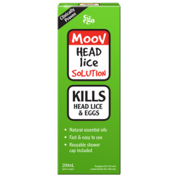 EGO MOOV Head Lice Solution 200ml - Fairyspringspharmacy