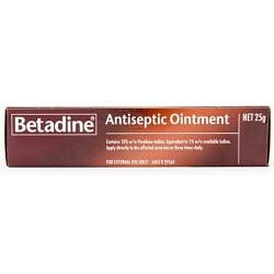 Betadine Antiseptic Ointment 25g - Fairy springs pharmacy