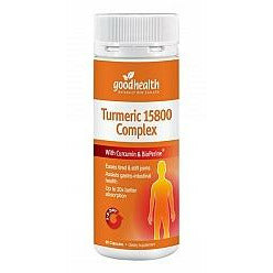Good Health Turmeric 15800 Complex 90caps - Fairy springs pharmacy