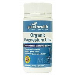 Good Health Magnesium Ultra Organic 60tabs - Fairy springs pharmacy