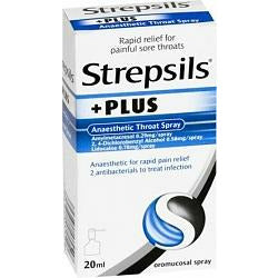 STREPSILS Plus Throat Spray 20ml - Fairyspringspharmacy