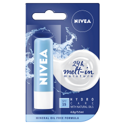 NIVEA Hydro-Care 24hr Lip Balm SPF 15 4.8g - Fairy springs pharmacy
