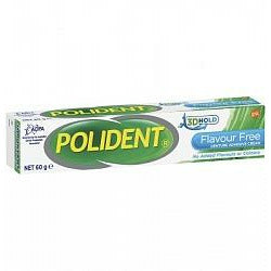 Polident Cream Flavour Free 60g - Fairy springs pharmacy