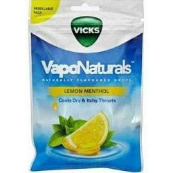 VICKS Vaponaturals Lemon Menthol 19 - Fairyspringspharmacy