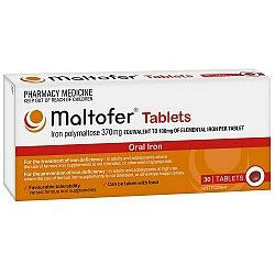 MALTOFER 30 Tablets - Fairy springs pharmacy