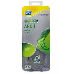 SCHOLL Arch Orthotic Inner Sole - 4.5-6.5