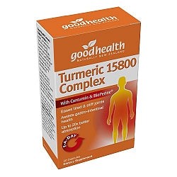 Good Health Turmeric 15800 Complex 30caps - Fairy springs pharmacy