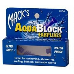 MACKS AquaBlock Purple 2 pairs - Fairyspringspharmacy