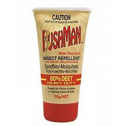 Bushman Repellent 80% Deet Dry Gel 75g - Fairy springs pharmacy