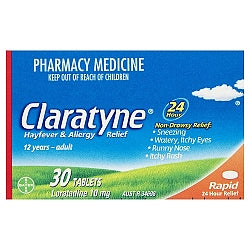 CLARATYNE 30 tablets - Fairy springs pharmacy