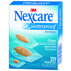 Nexcare Waterproof - Assorted 20 pack - Fairy springs pharmacy