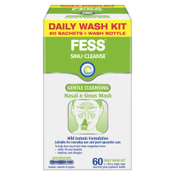 FESS Sinu-Cleanse 60 sachets plus squeeze bottle - Fairy springs pharmacy