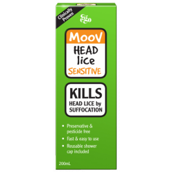 EGO MOOV Head Lice Sensitive 200ml - Fairyspringspharmacy