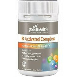Good Health B Activated Complex 30cap - Fairy springs pharmacy
