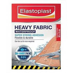 ELASTOPLAST Heavy Fabric Waterproof Dressings 8 lengths - Fairy springs pharmacy