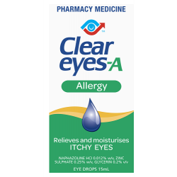 CLEAR EYES-A Allergy 15ml - Fairyspringspharmacy