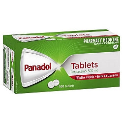 PANADOL Tablets 100s - Fairyspringspharmacy