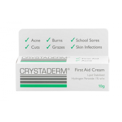 Crystaderm First Aid Cream 10g - Fairy springs pharmacy