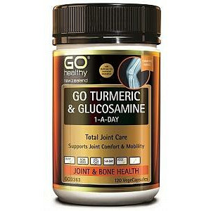 GO Turmeric + Glucosamine 1-A-Day 120 Capsules - Fairy springs pharmacy