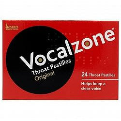 VOCALZONE Throat Pastilles 24pk - Fairyspringspharmacy