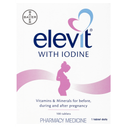 Elevit with Iodine 100 Tablets - Fairy springs pharmacy