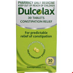 DULCOLAX 5mg 30tabs - Fairy springs pharmacy