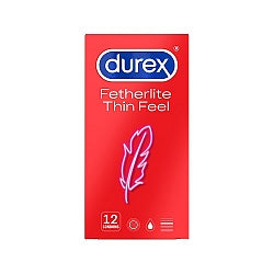 DUREX Featherlite Thin Feel 12s - Fairy springs pharmacy
