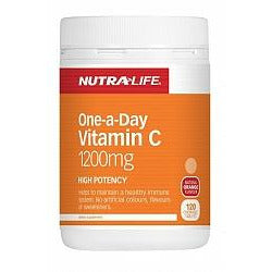 Nutralife Vitamin C 1200mg Chews 120 tabs - Fairy springs pharmacy