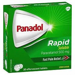 PANADOL Rapid Soluble 20tabs - Fairyspringspharmacy