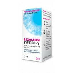 REXACROM Eye Drops 5ml - Fairyspringspharmacy
