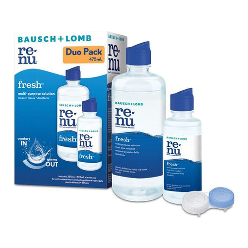 Bausch + Lomb RENU Fresh Duo Pack - Fairy springs pharmacy