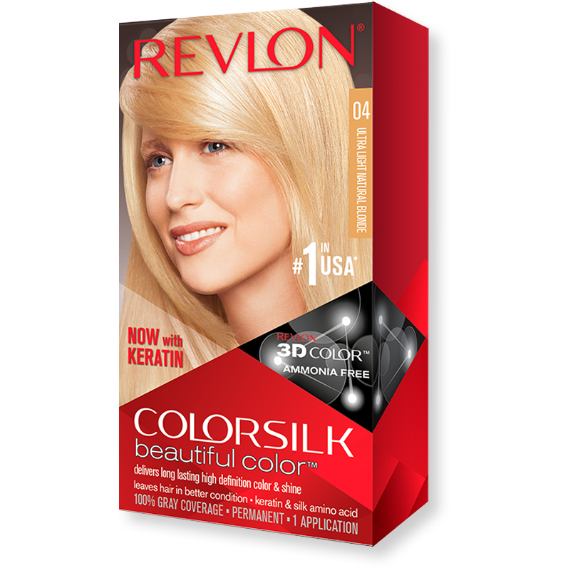 REVLON COLORSILK Hair Colour - 04 Ultra Light Natural Blonde