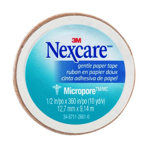 Nexcare Paper Tape Beige 12.7mm - Fairy springs pharmacy