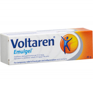 Voltaren Emulgel 20g - Fairyspringspharmacy